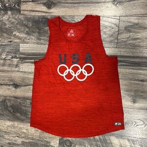 Nike Red USA Olympic Tank Top